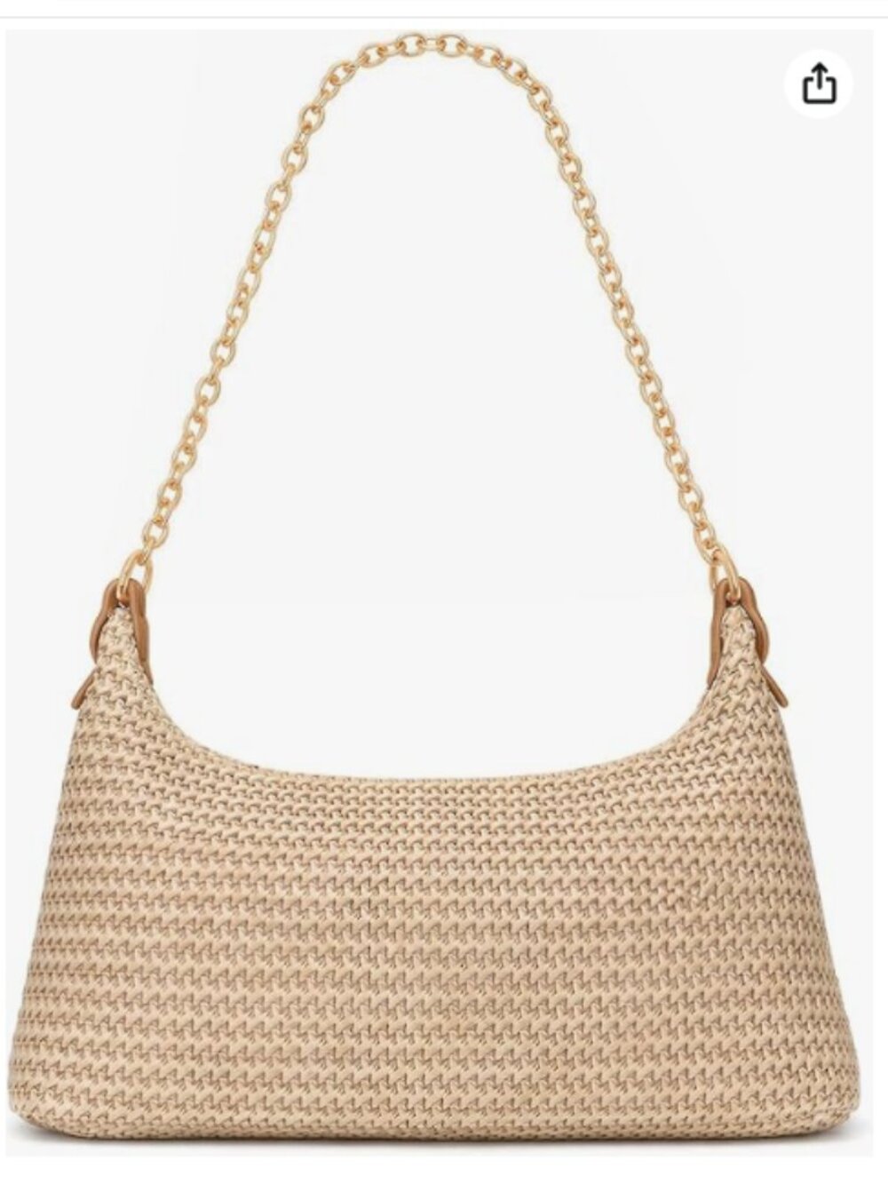 Beach Bags for Women Summer Straw Purse Boho Woven Shoulder Bag Crochet Purse Va